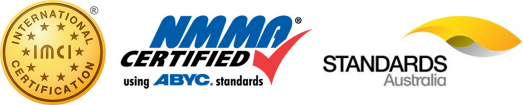 VESSEL INSPECTION & CERTIFICATION %Marsden Marine Services% CE, NMMA, ABYC and Australian Standards logo